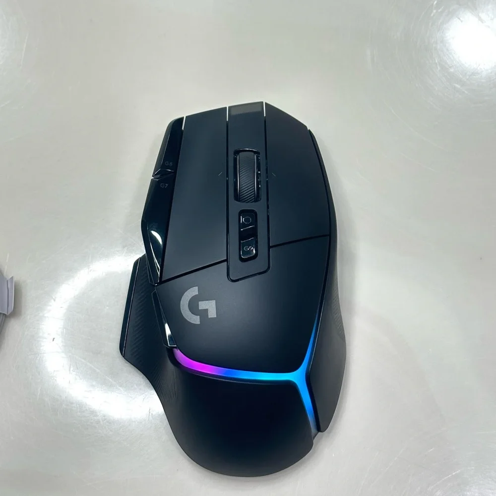 Logitech G502 X Plus With Wireless USB Dongle Black ( like New Condition )